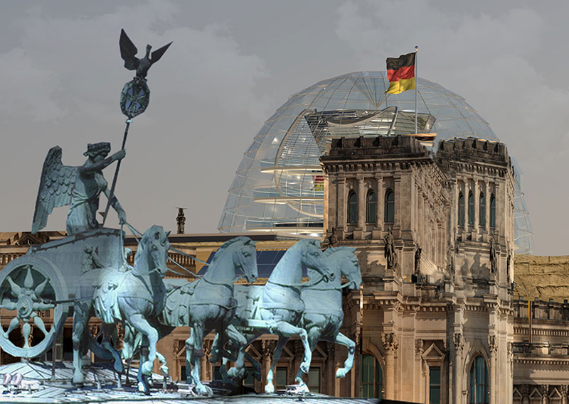 Reichstag, Norman Foster.